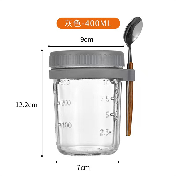 玻璃早餐杯设计